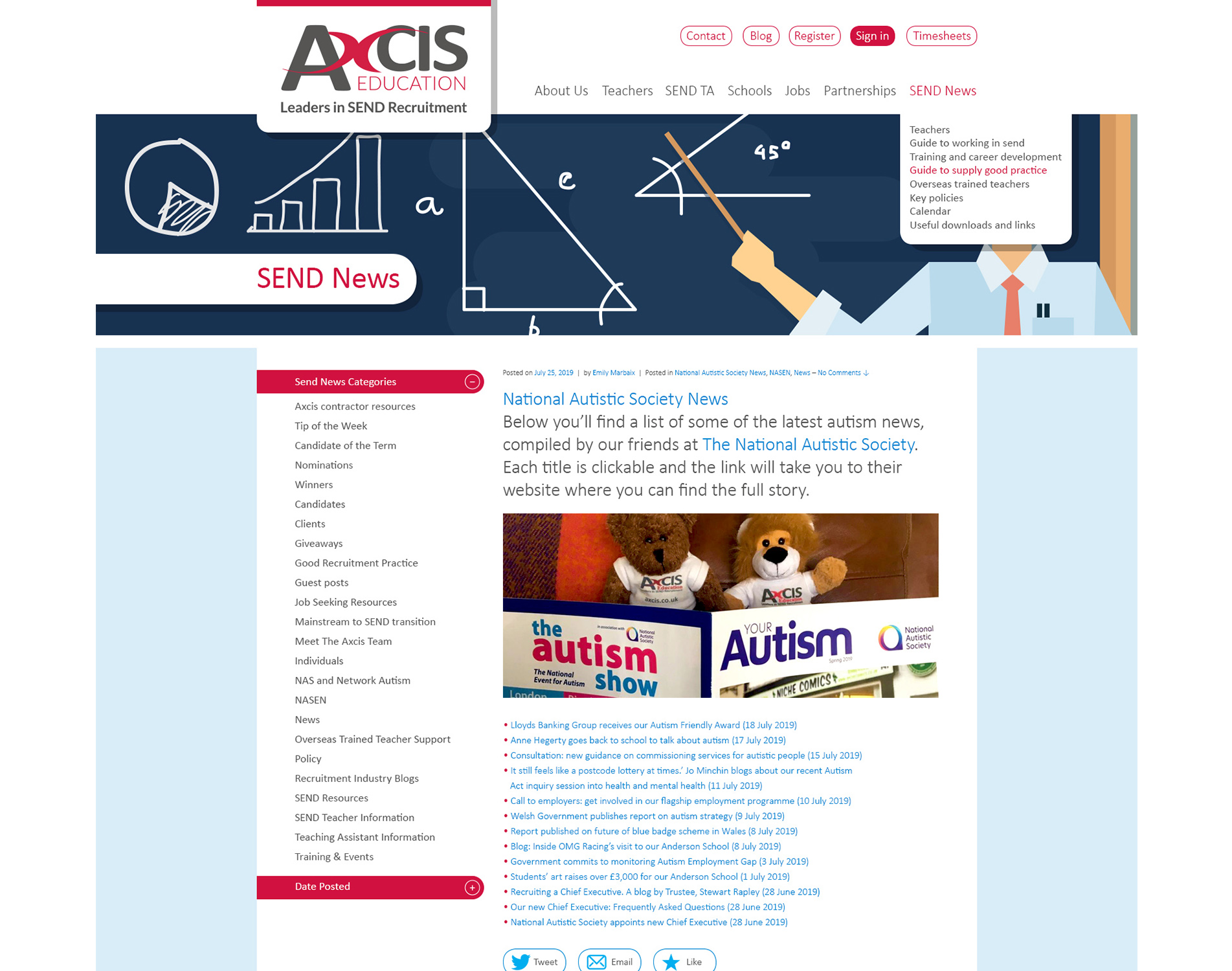 Axcis Education Recruitment - News Details